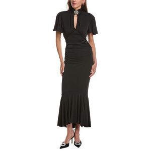Cinq À Sept Womens  Rosita Midi Dress, Black